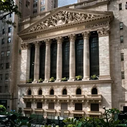 new york stock exchange abandoned & overgrown
