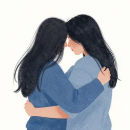 that i held them in my arms, meaningful, abstract, illustration, poetry, metaphoric