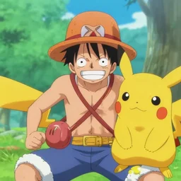 a film still of luffy in detective pikachu