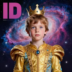 young boy queen portrait, id magazine, ringworld, nebula in sky, epic scene, weird, strange, by david cronenberg, kilian eng vibrant colours, dynamic lighting, photoreal, winning award masterpiece, fantastically beautiful, illustration, aesthetically inspired by beksinski, dan mumford, trending on artstation, art by greg rutkowski, 8 k