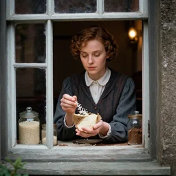 Eleanor Rigby Picks up the rice in the church where a wedding has been. Lives in a dream. Waits at the window Wearing the face that she keeps in a jar by the door. Who is it for?