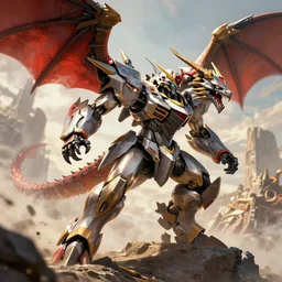 mecha-dragon coming in for the kill