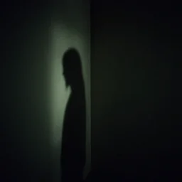 film still, shadowy corner, horror lighting