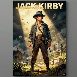 poster of young ( captain haddock ) by jack kirby