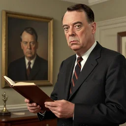 alfred hitchcock painted by norman rockwell, 3 d render, unreal engine