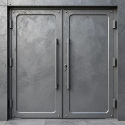 a photo of a sci - fi double door flat texture, phototexture, photo realistic, very realistic 8 k