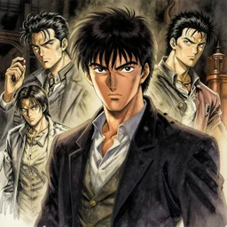 portrait, Mr Magoriums Wonder Emporium, watercolor, dramatic lighting, cinematic, establishing shot, extremely high detail, foto realistic, cinematic lighting, pen and ink, intricate line drawings, by Yoshitaka Amano, Ruan Jia, Kentaro Miura, Artgerm, post processed, concept art, artstation, matte painting, style by eddie mendoza, raphael lacoste, alex ross