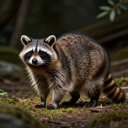 a raccoon kangaroo wallabee hybrid
