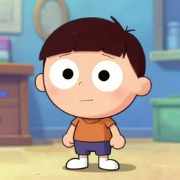a beautiful artwork illustration of Timmy from Fairly Oddparents, ultradetailed
