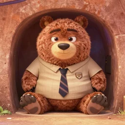 serial killer bear in the basement, zootopia 2