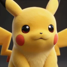 photorealistic ( pikachu ) feroflex portrait photography photorealistic, studio lighting, ektachrome, intricate, face details, ultradetails, beautiful face, artstation