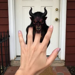 ring footage of a demon in my doorstep