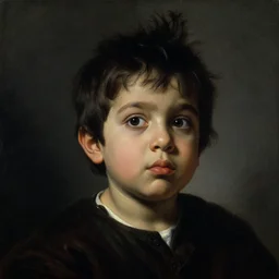 a beautiful dramatic portrait of a 2 5 years old spaced out tripping indian stoner boy, head only, by greg rutkowski, by anthony van dyck, by theodore gericault, oil on canvas, flemish baroque art, kodak porta 4 0 0, large format film, trending on artstation, masterpiece, cold lighting, detailed, 8 k