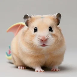 a persian chinchilla hamster dragon