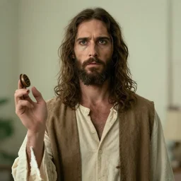 realistic bizaro jesus cinematic 8 k 3 5 mm