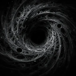 a black hole, intricate, highly detailed, digital painting, concept art, illustration, deep dark, artstation, Profound and vast, black, UE5, epic, by Gioele Muscolino