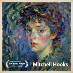an extreme close-up abstract portrait of a lady enshrouded in an impressionist representation of Mother Nature and the meaning of life by Claude Monet, night tones by Igor Scherbakov, abstract, by Edward Hopper, figure painting by Anthony Cudahy and Rae Klein, vintage postcard illustration, minimalist cover art by Mitchell Hooks