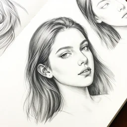 sketchbook pages, magnificent, close up, details, sharp focus, elegant, highly detailed, illustration, by jordan grimmer and greg rutkowski, intricate, beautiful, trending artstation, pixiv, digital art