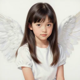 takanashi rikka, chuunibyou, realistic detailed painting of a 1 6 - year old girl who resembles millie bobby brown, as an angel with a golden halo wearing intricate, detailed art nouveau armor and silk, by alphonse mucha, ayami kojima amano, charlie bowater, karol bak, greg hildebrandt