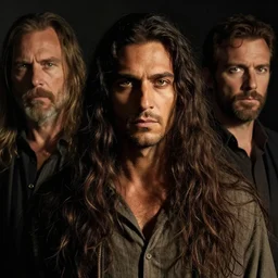 portrait of siddhartha with long hairs in alan lee and marc simonetti and emil melmoth style  , cinematic lighting