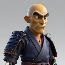 pepe!! as a samurai!!! by artgerm, detailed, smooth, sharp focus, octane render, unreal engine, artstation