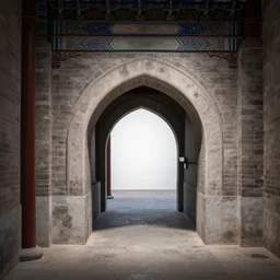 photo still of chinese moongate pathway, architecture, 8 k, studio lighting bright ambient lighting key light, 8 5 mm f 1. 8