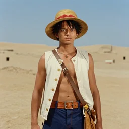 a film still of luffy in lawrence of arabia ( 1 9 6 2 ), technicolor