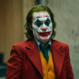 film still of Donald Trump as joker in the new Joker movie