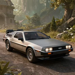 dmc delorean in skyrim
