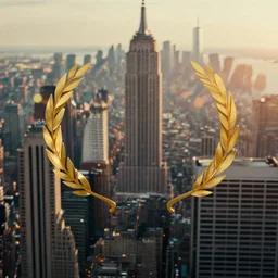 a 2 8 mm macro aerial photo of new york city, splash art, movie still, bokeh, canon 5 0 mm, cinematic lighting, dramatic, film, photography, golden hour, depth of field, award - winning, anamorphic lens flare, 8 k, hyper detailed, 3 5 mm film grain, hazy