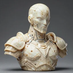 Cosmic armor crafted from ivory bust shot, highly detailed, photorealism, substance 3d painter, texturing XYZ, Subsurface scattering, cinematic lighting, Unreal engine 5, octane render, cinema4d, vray, redshift, keyshot, Arnold render, marmoset toolbag, by Harry Osborn artstation