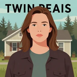 twin peaks movie poster art, portrait of marine vacth, from scene from twin peaks, clean, simple illustration, nostalgic, domestic, highly detailed, digital painting, artstation, concept art, smooth, sharp focus, illustration, artgerm, donato giancola, joseph christian leyendecker, wlop