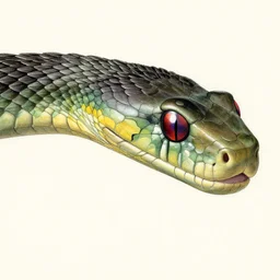snake head by ernst haeckel, botanical drawing, 4 k, 8 k, beautiful, colourful