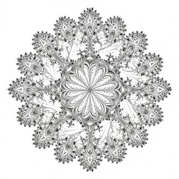 fractals and geometric shapes
