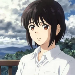 Shirakami Fubuki, ilustration by Takehiko Inoue