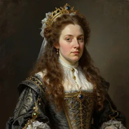 1 7 th century duchess, wow 4 k detail fantasy, cgsociety, matte painting, wow, realistic materials, photo realistic, postprocessing, 8 k hd detailed oil painting, by john singer sargent and craig mullins