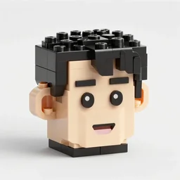 lego made of skin and hair