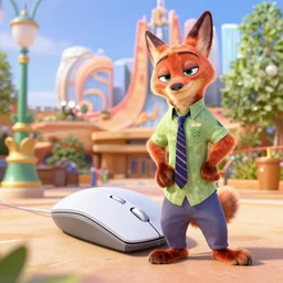 gadget hackwrench as a mouse in zootopia