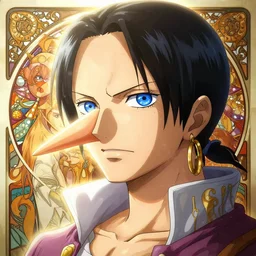 highly detailed vfx portrait of nico robin by eiichiro oda!, makoto shinkai, alphonse mucha, sharp focus, art by artgerm and greg rutkowski!, backlit, harsh overhead sunlight, blue eyes!!, large aquiline nose!!, stanley kybric, kaoru mori, intricately detailed, best of behance,