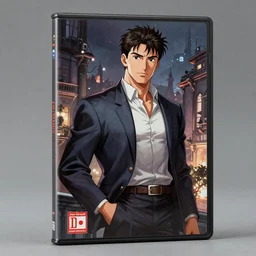 JAV DVD cover in the style of Jean Giraud, highly detailed, art station, 8k cinematic