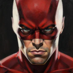detailed portrait of daredevil, symmetrical face, painting by greg ruthowski
