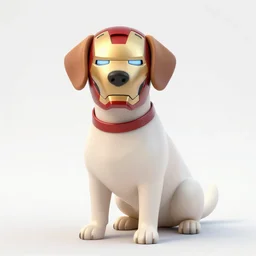 ironman as a dog