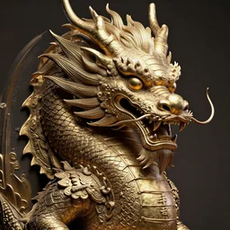 highly detailed portrait of a chinese trickster dragon | studio lighting, 8 k, cg art, cgi, volumetric lighting, photorealistic, intricate detail, elaborate relief, detailed surface, micro detail