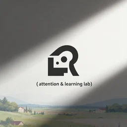icon stylized minimalist logo design for ( ( attention & learning lab ) ), academic, pictorial, symbol, cory loftis, behance hd by jesper ejsing, by rhads, makoto shinkai and lois van baarle, ilya kuvshinov, flat design, professional