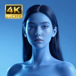 4k. HDR. Award-winning. Raytracing. Global illumination. Ambient occlusion. Blue color scheme. portrait. Octane render of a cool abstract geometric transparent head forum avatar character wearing stylish sunglasses. Futuristic. badass. interesting. intriguing. stylish.