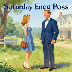 beautiful norman rockwell saturday evening post, illustration by thomas kinkade, colorful, matte painting 3 - d 4 kcreative design 8 k digital art