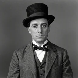 'Studio portrait of Buster Keaton, 1920's'