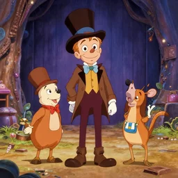 Charlie and the chocolate factory in anime