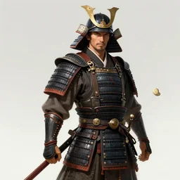 ancient samurai warrior as a d&d character, portrait art by Donato Giancola and James Gurney, digital art, trending on artstation