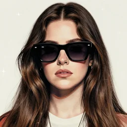 cypherpunk lana del rey fashion illustration, television sunglasses, abstract portrait, 3 5 mm, ultra detailed, fine detail